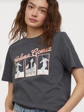 Selena Gomez x H&M Divided T-shirt (2020), NEW